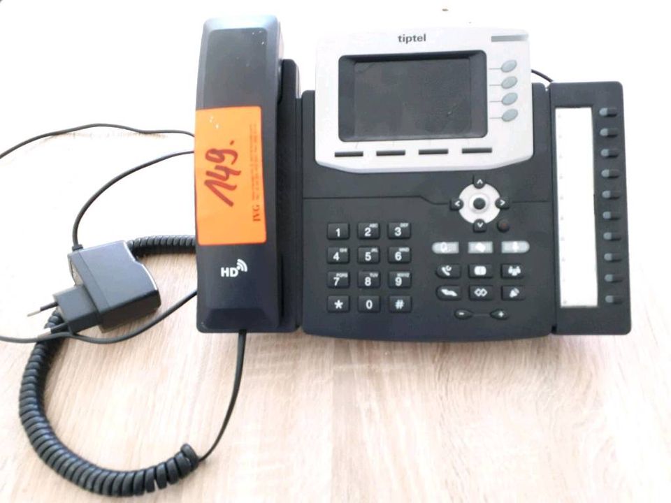 Tiptel 3030, IP Telefon schwarz in Crailsheim