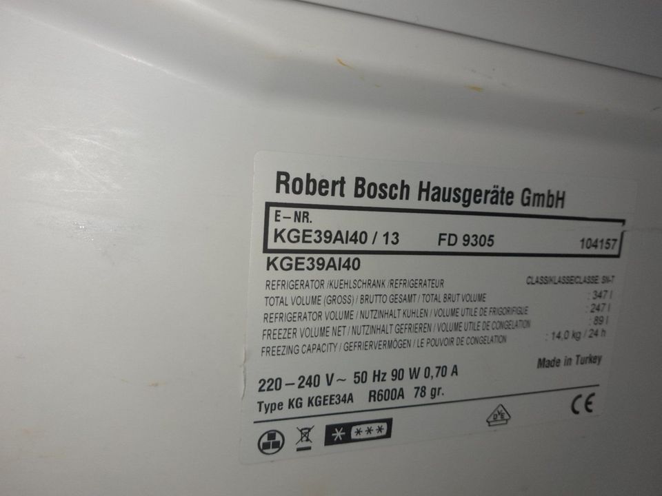 Ersatzteile für Bosch Kühlschrank , Bosch KGE39AI40 in Berlin