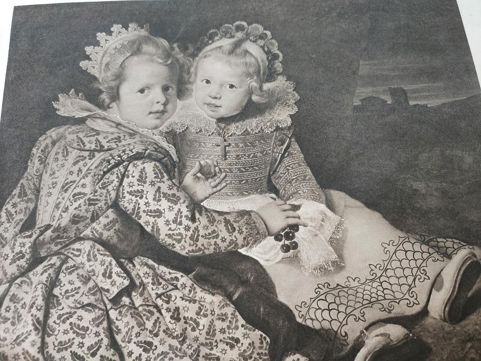 Cornelius de Vos  "Die Kinder des Malers" Photogravure auf Papier in Hamburg