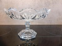 Wunderschöne Kristallglas Schale auf Fuß Vintage Servierschale Nordrhein-Westfalen - Dülmen Vorschau