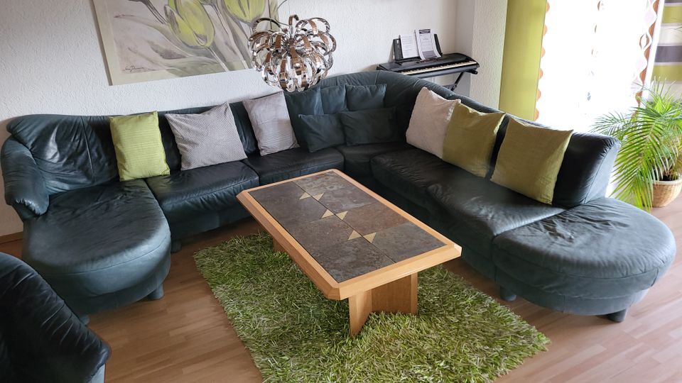 Couch Wohnzimmer Leder in Sulzbach-Rosenberg