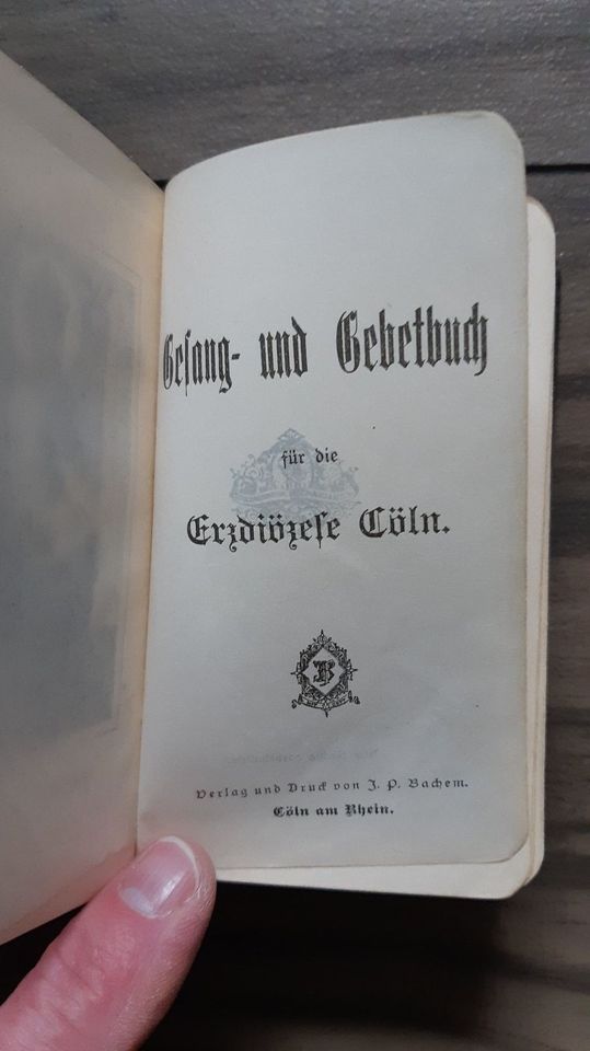 Gesang- und Gebetsbuch (Erzdiözese Köln) 1907 in Mülheim (Ruhr)
