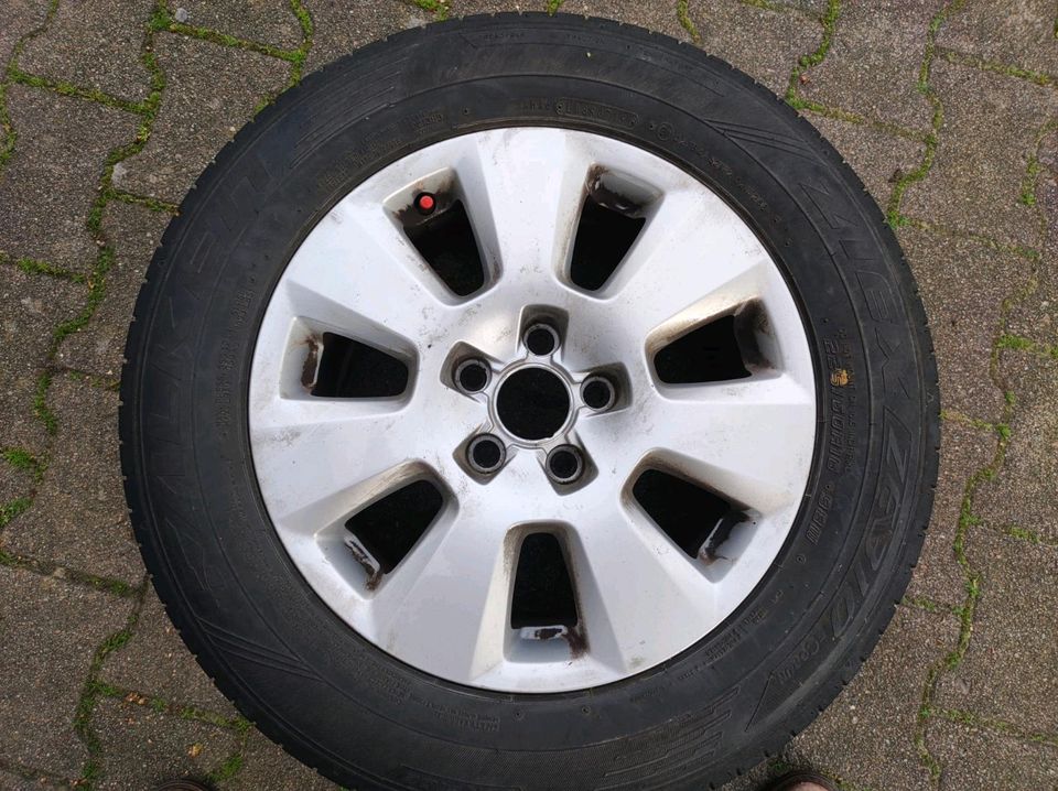 4 Räder 225/60 R 16 Original Audifelgen in Radbruch