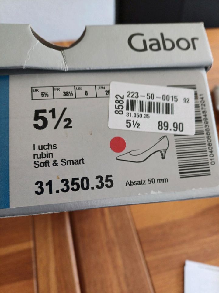 Gabor Pumps Größe 5,5 in Genthin