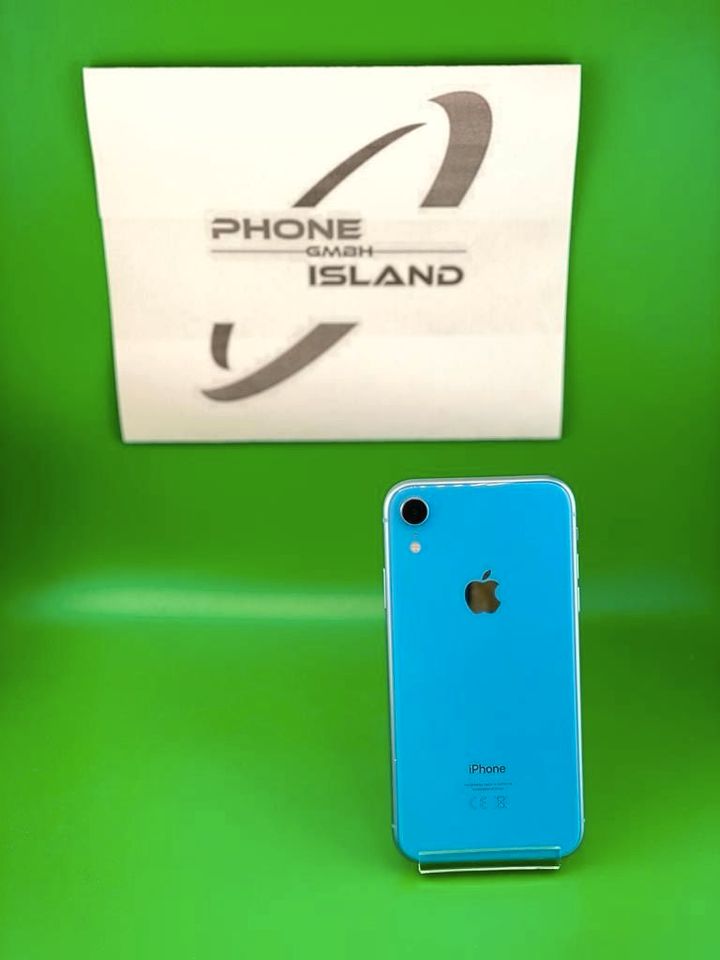 Apple iPhone XR 128GB Blau Gebraucht Garantie in Berlin