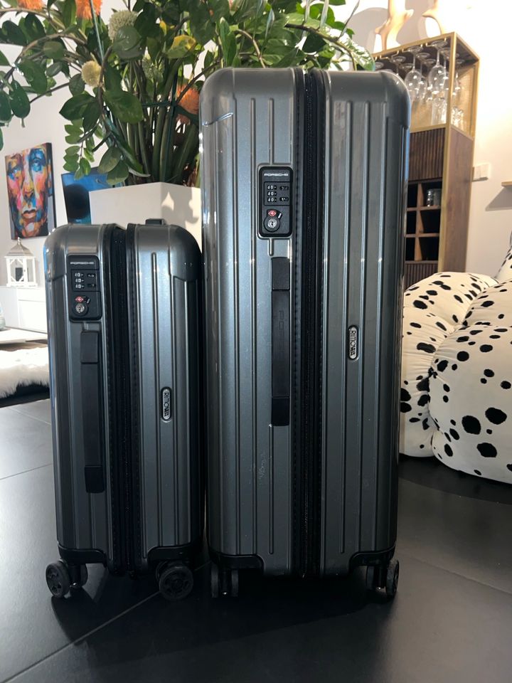 Rimowa Porsche Design Salsa Air Set Cabin + Check in L anthrazit in Troisdorf