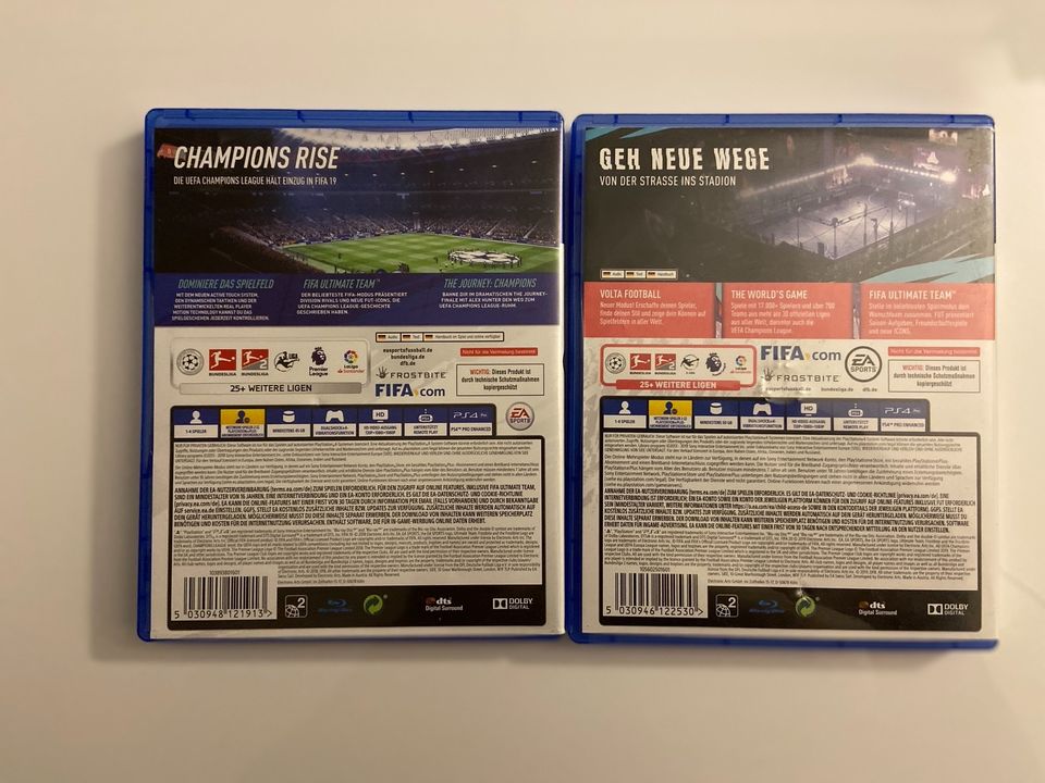 PS 4 Fifa 19 und 20 in Braunschweig