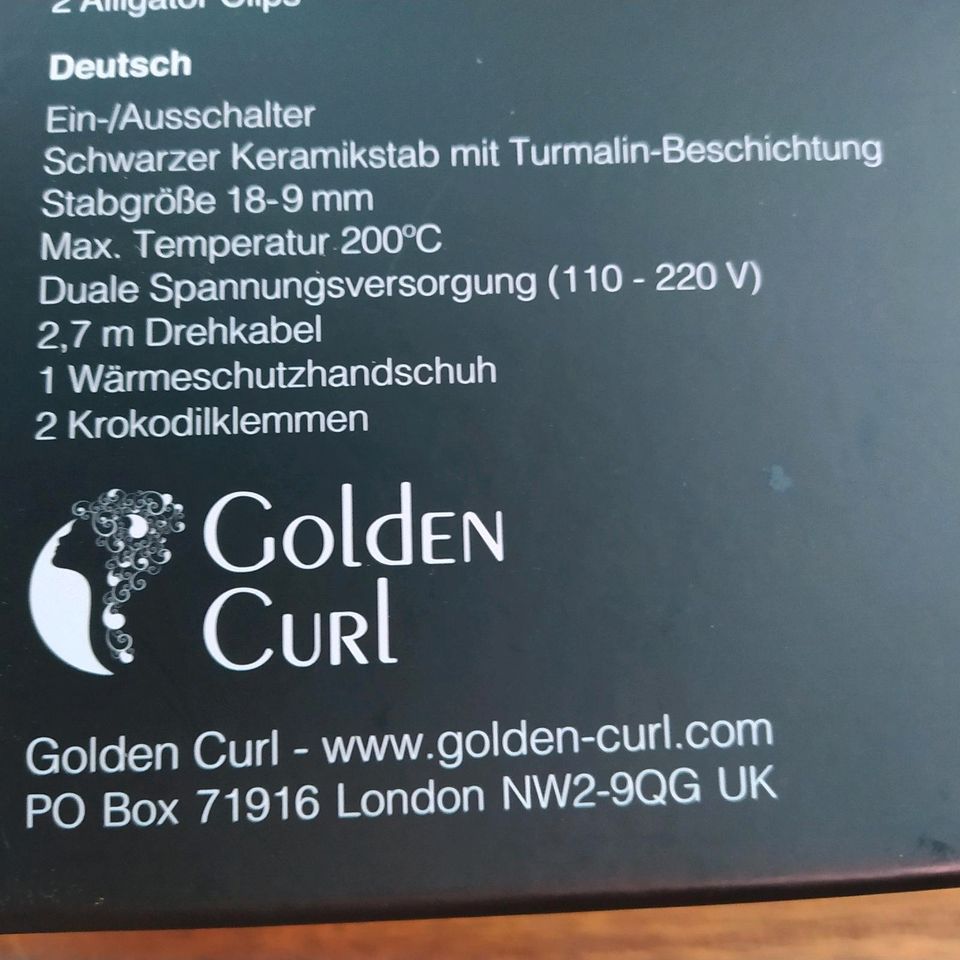 Lockenstab / der Original "Golden Curl" in Gardelegen  