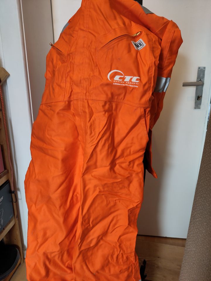 Overall Arbeitsanzug feuerfest Orange Gr. L XL Pioner in Mainz