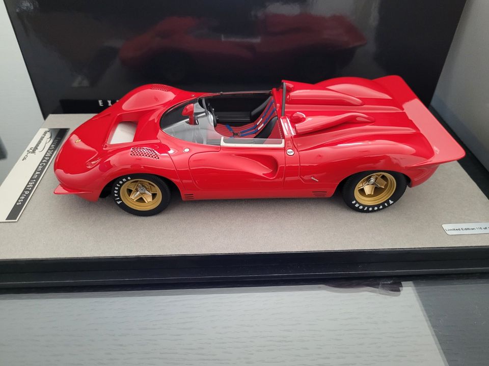 1:18 Ferrari 350 P4 Can Am Press Version 1967 Tecnomodel in Katzenelnbogen