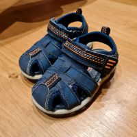 Schicke sportliche Sandalen Sneakers Gr. 21 blau orange Thüringen - Leinefelde Vorschau