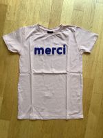 T-Shirt „merci“, Gr. 158/164, rosé, The New Eimsbüttel - Hamburg Eidelstedt Vorschau