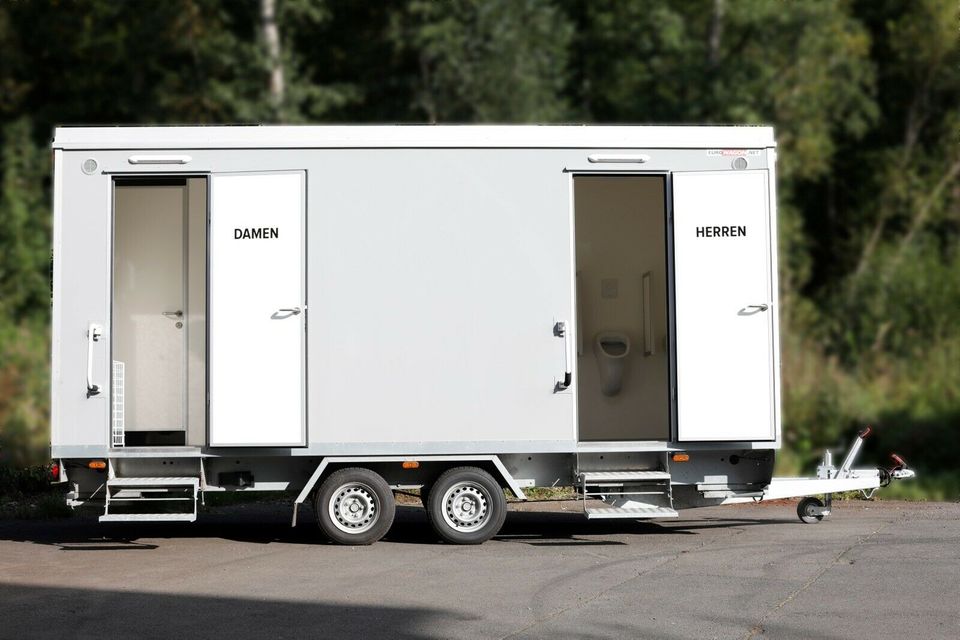 Toilettenwagen / mobiles WC für Ihre Veranstaltung oder Gebäude in Niederfischbach