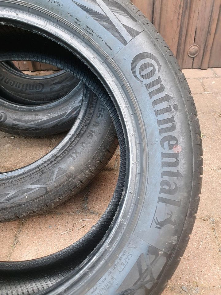 4 x Continental EcoContact 6 - 195/55 R16 V XL in Hemmingen