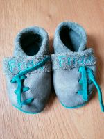 Krabbelixx Lederschuhe, Lederpuschen Name FRIDA (Geschenk Geburt) Nordrhein-Westfalen - Vlotho Vorschau