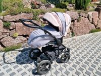 WIE NEU - Kinderwagen von Bebbetto in grau-rosé Baden-Württemberg - Hohberg Vorschau