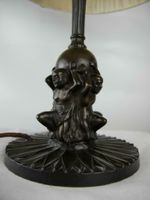 Tischlampe - Jugendstil/Art Déco - Bronze - Tänzerinnen - 1910/20 Münster (Westfalen) - Hiltrup Vorschau