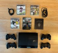 Sony Play Station 3 super slim 500GB + 4 Controller & 7 Spiele Nordrhein-Westfalen - Kempen Vorschau