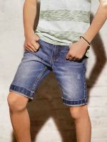 NEU Jeans-Bermudas, Shorts, Gr. 128, blau Niedersachsen - Braunschweig Vorschau