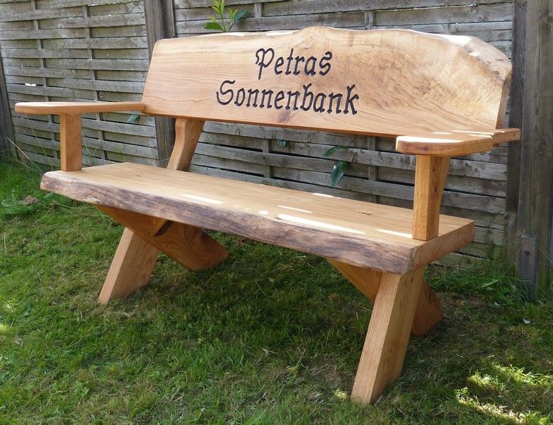 Deine PERSONALISIERTE Gartenbank! Das Modell "Grells" aus Eiche! in  Schleswig-Holstein - Schafflund | eBay Kleinanzeigen ist jetzt Kleinanzeigen