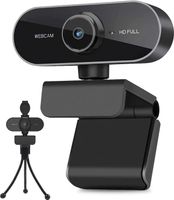 Webcam mit Mikrofon und Stativ, 1080P Nordrhein-Westfalen - Bad Lippspringe Vorschau