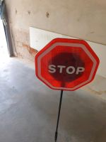 Hinweis-/Stopschild als Aufsteller Bayern - Regensburg Vorschau