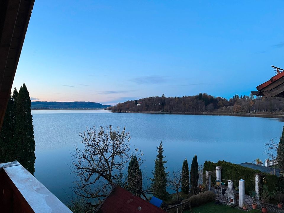 Möbliertes 2-Zimmer-Apartment mit Balkon und Seeblick in Kochel am See