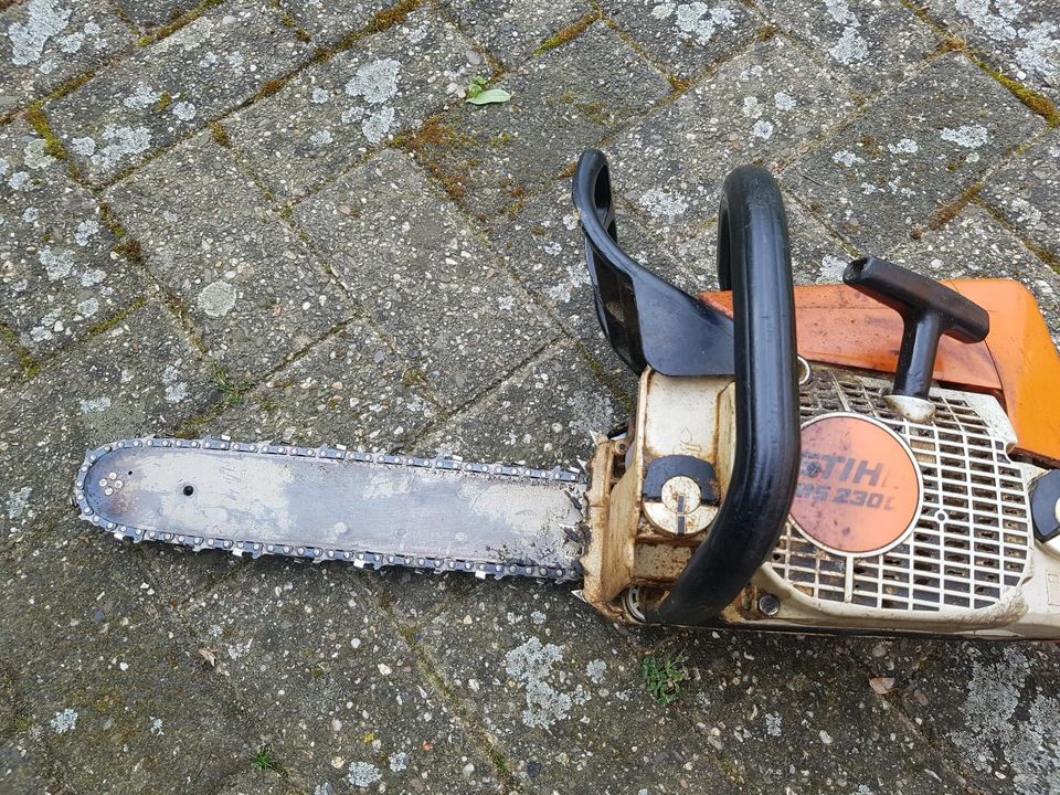 Stihl MS 230 C, Kettensäge in Saerbeck