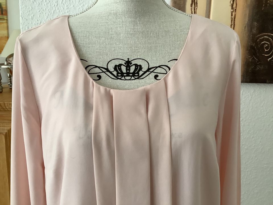 Taifun Gerry Weber Damen Bluse rosa Gr. 40 in Delmenhorst