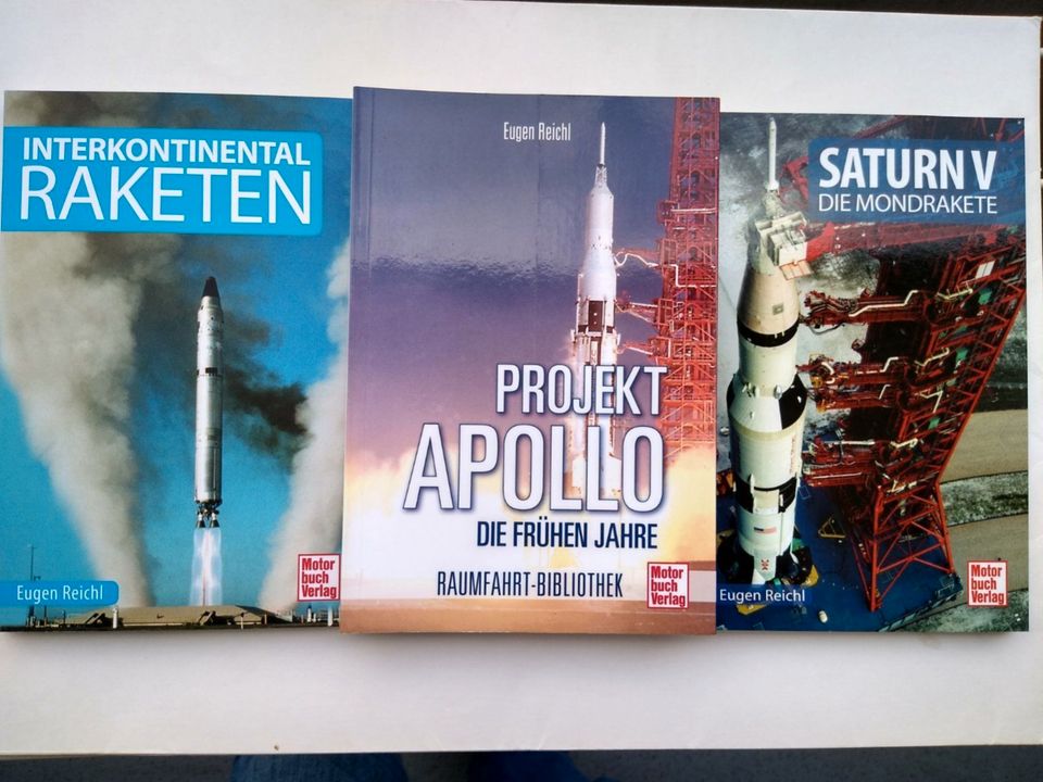 3 x EUGEN REICHEL im Motorbuch Verlag - SATURN / APOLLO .... neuw in Bremen