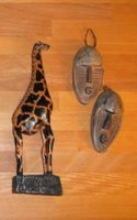 ♦️ Afrikanische Holzfiguren ♦️ Ghana Giraffe Masken Bayern - Bad Tölz Vorschau
