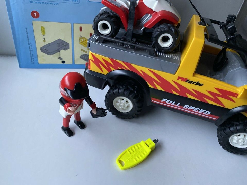 Playmobil 4228 Pick-Up mit Racing Quad in Kaiserslautern