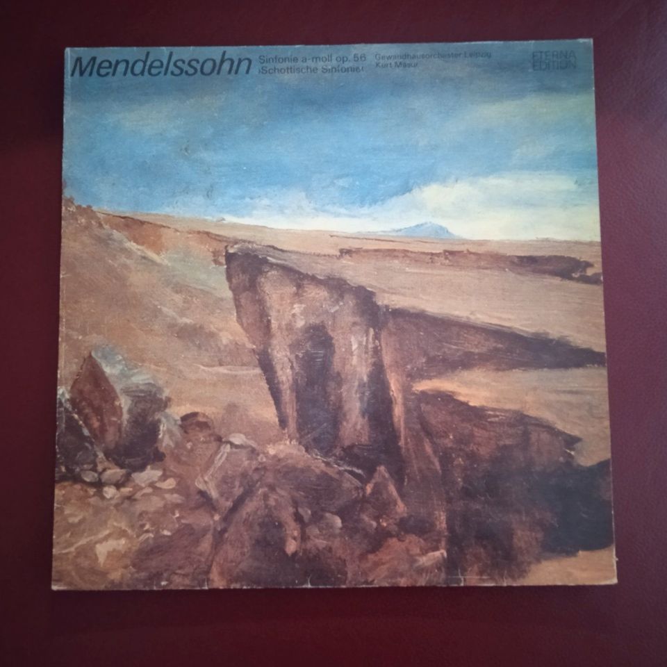 Vinyl  FELIX MENDELSSOHN BARTHOLDY "Schottische Sinfonie" in Leipzig