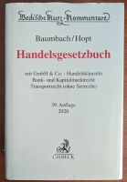 Handelsgesetzbuch, Baumbach/Hopt, 39.Auflage Bayern - Regensburg Vorschau