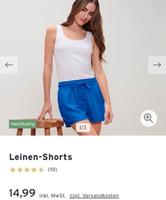 Tchibo Leinen Shorts Hose Gr 40 neu Hamburg-Nord - Hamburg Uhlenhorst Vorschau