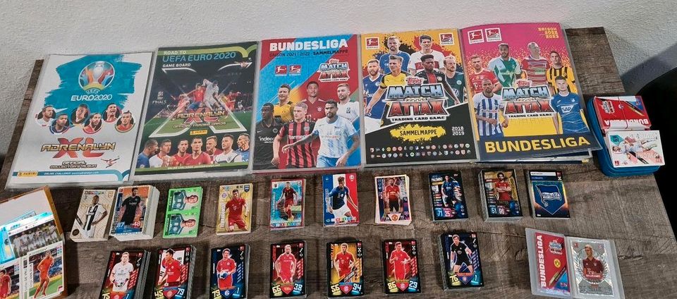 Sammelkarten Match Attax / Panini in Delitzsch