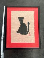Art Kunst Katze Bild Vietnam Handarbeit Rheinland-Pfalz - Mutterstadt Vorschau