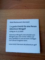 Gutschein Adventure Minigolf Hotel Litermont Rheinland-Pfalz - Idar-Oberstein Vorschau