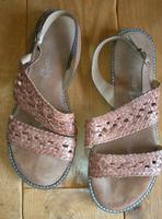 Sandalen marco tozzi Gr. 41 Leder Hessen - Reichelsheim (Odenwald) Vorschau