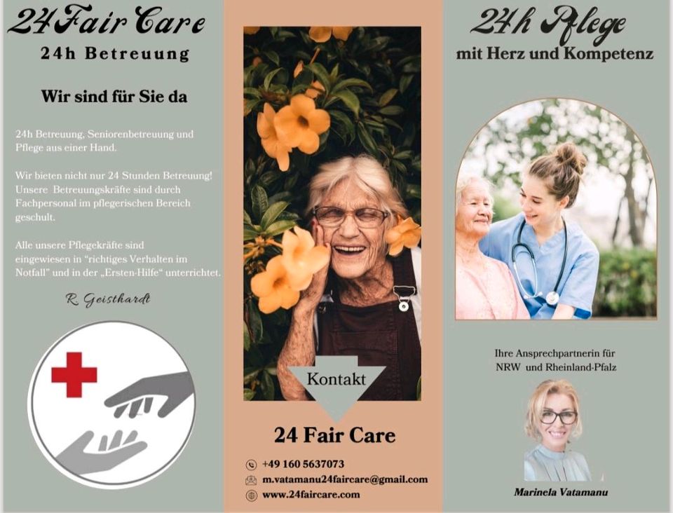 24h Pflegekräfte mit Herz u.Kompetenz privat statt Pflegeheim in Bonn
