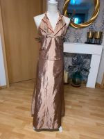 Kleid Rock korsage Gr. 40 Bronze 2-Teiler lang Maxi neckholder Hessen - Lauterbach (Hessen) Vorschau