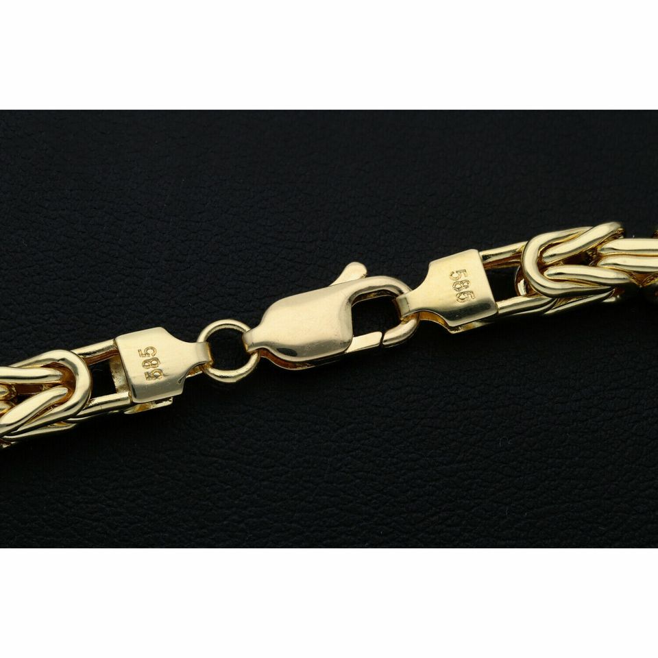 Königsarmband Armband Gelbgold 585 14K ECHT GOLD 23cm 5,5m DICK NEU Massiv Goldschmuck Schmuck Viele Angebote im Shop sensburg-aurum in Berlin