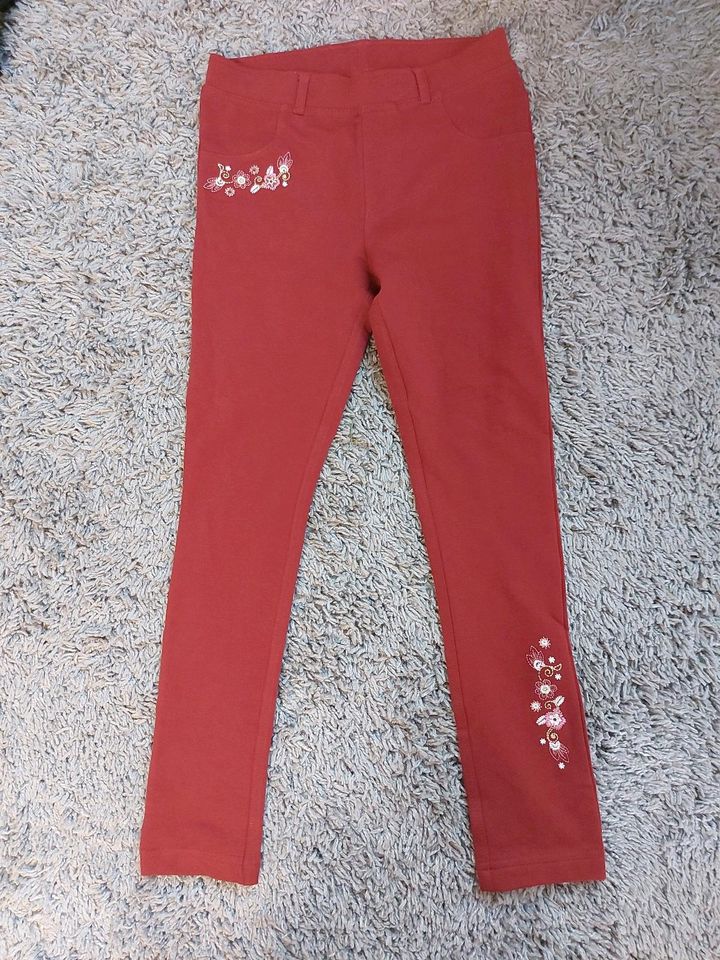 Leggins jeggins 128 mädchen in Strullendorf