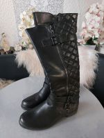 DEICHMANN Stiefel Gr. 40 wie neu Reiter Look schwarz Saarland - Völklingen Vorschau