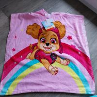 Paw Patrol Poncho Handtuch Kaputzenhandtuch Kinder pink rosa neu Niedersachsen - Schüttorf Vorschau