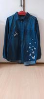 Jeanshemd Jeansbluse von Gina Benotti  Gr 48/50 mit Schmetterling Nordrhein-Westfalen - Kalkar Vorschau