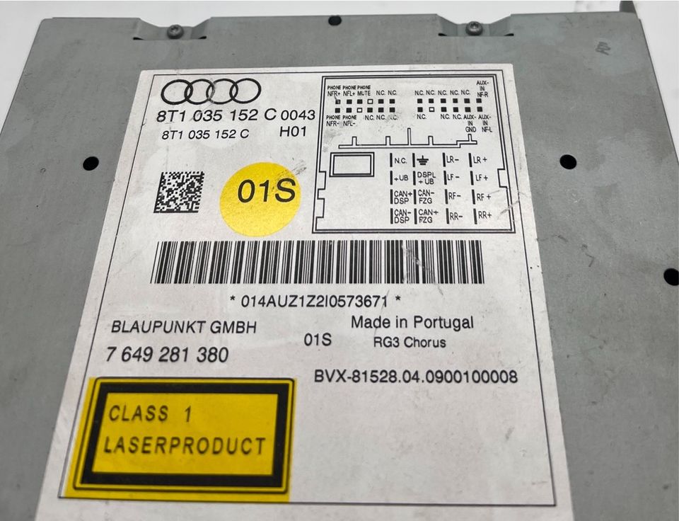 Audi A5/S5 Autoradio Chorus 8T1035152C in Leipzig