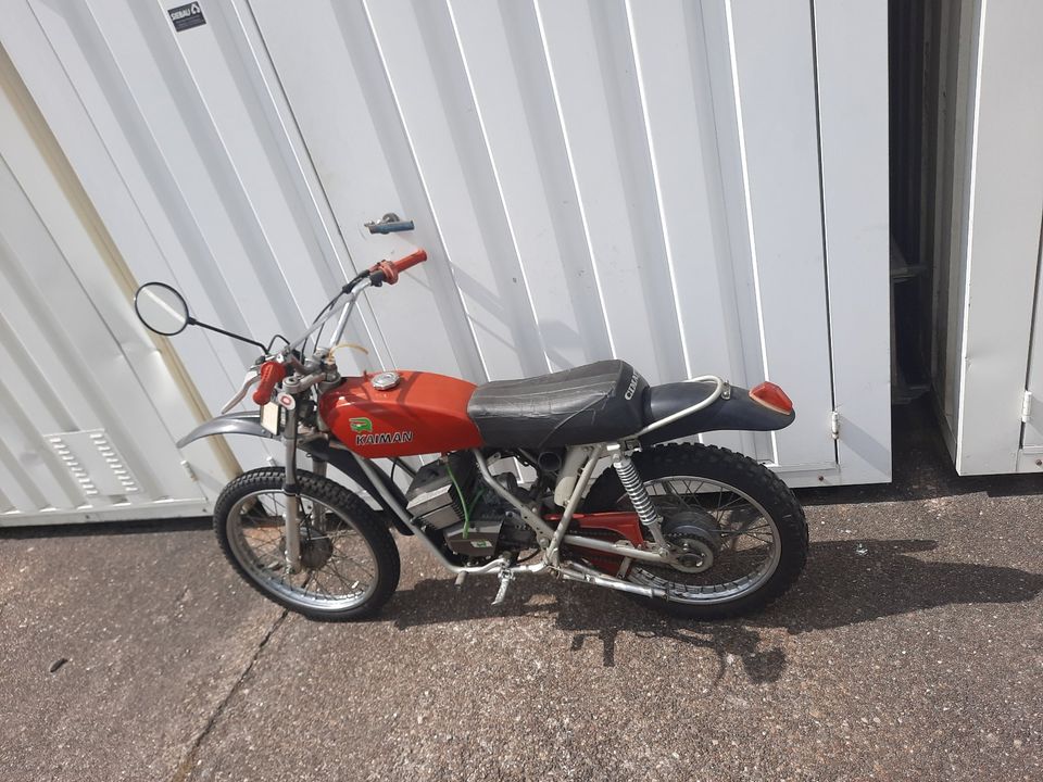 Cimatti Kaiman 4M Baujahr 1974 50ccm Mokick Trial Enduro Cross in Sembach