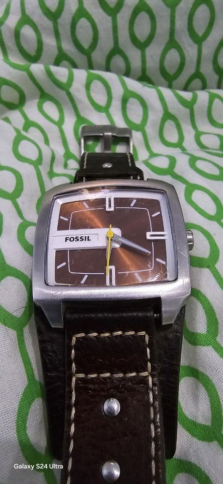 Fossil - JR-9990 - Edelstahl - 41 MM - Originales Lederarmband - in Berlin