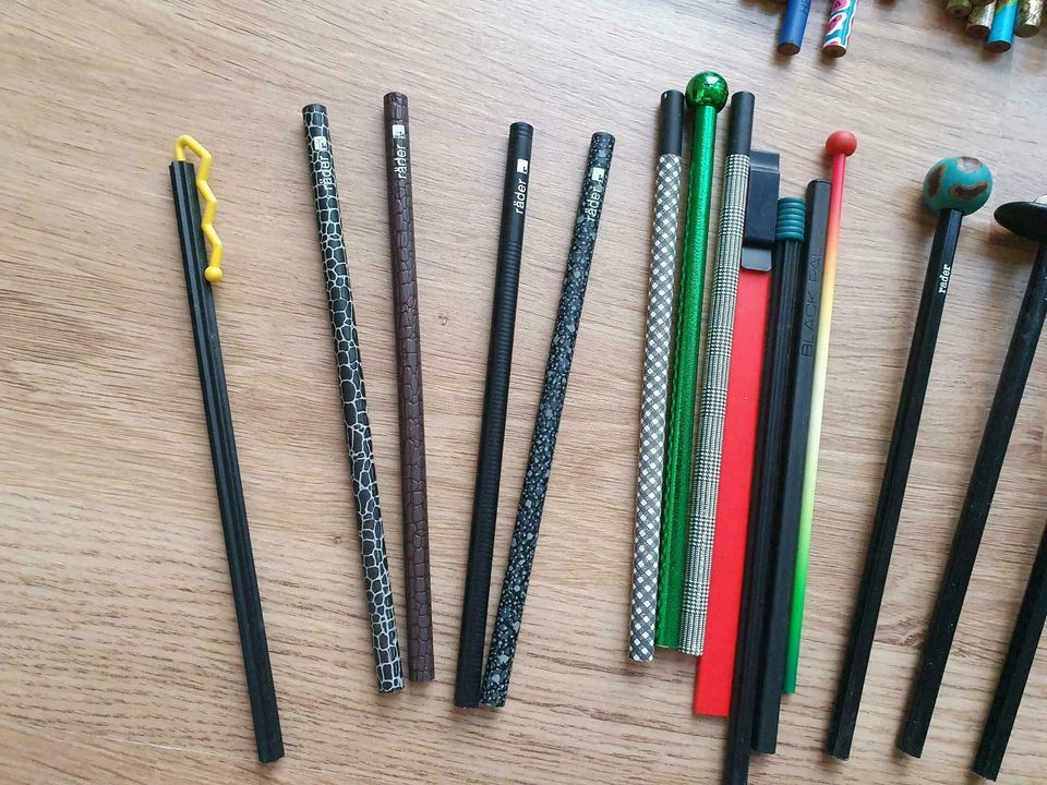 Bleistiftsammlung / 161 Bleistifte - alle ungespitzt in Altlußheim